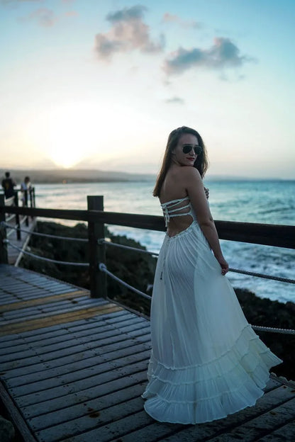 Vestido de Praia Boho Chic: Elegância e Conforto para Seus Dias de Verão