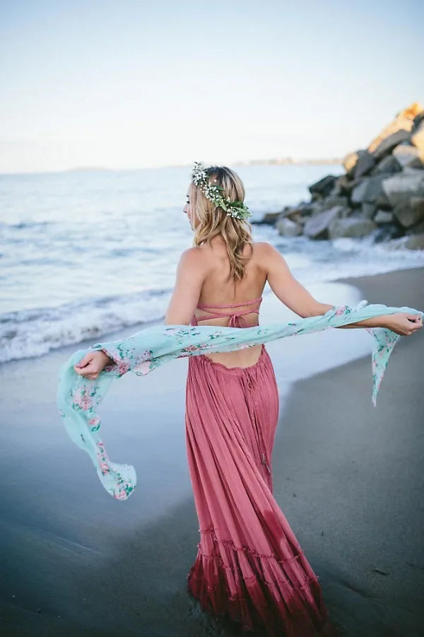 Vestido de Praia Boho Chic: Elegância e Conforto para Seus Dias de Verão