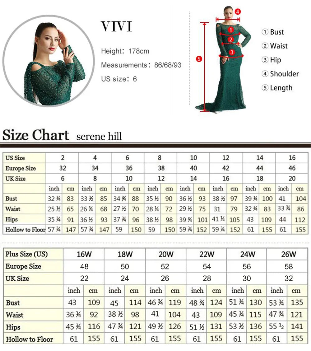 Serene Hill Turquoise Mermaid One Shoulder With Overskirt Beaded Evening Dresses Gowns 2024 For Women Wedding Party LA72144