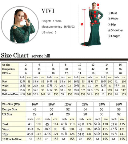 Serene Hill Turquoise Mermaid One Shoulder With Overskirt Beaded Evening Dresses Gowns 2024 For Women Wedding Party LA72144